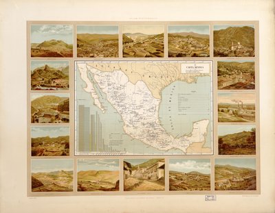 Atlas historique et pictural des États-Unis du Mexique. LOC 2008621671-12 - Antonio García Cubas
