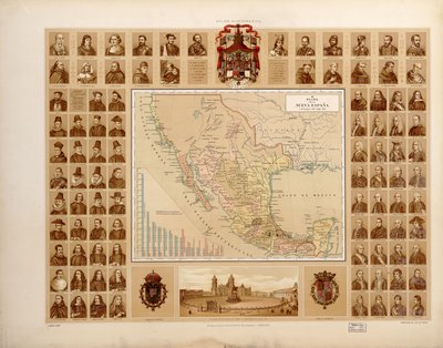 Atlas historique et pictural des États-Unis du Mexique. LOC 2008621671-14 - Antonio García Cubas