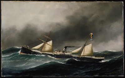 S.S. Brooklyn City, 1886 - Antonio Jacobsen