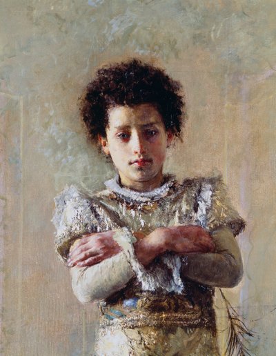 Acrobate (détail) - Antonio Mancini