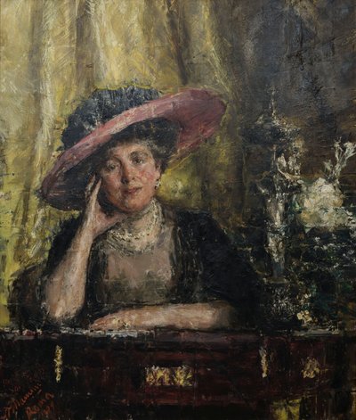 Lady Phillips - Antonio Mancini
