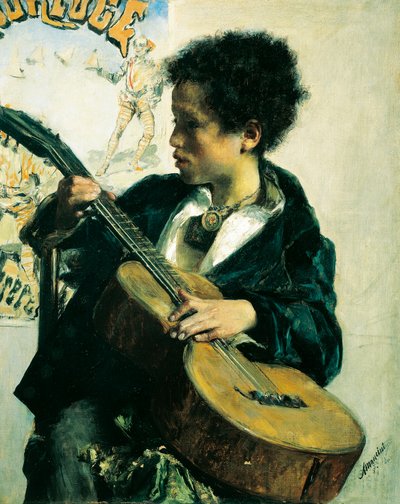 Gamin avec une guitare - Antonio Mancini