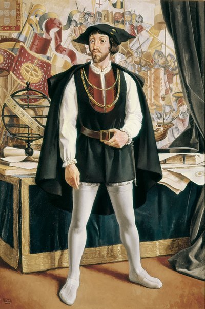 Portrait de Jean II de Portugal - Antonio Menendez