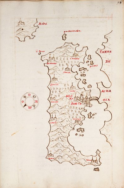 Carte de Négroponte - Antonio Millo
