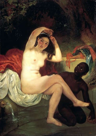 Bethsabée au bain, 1832 - Antonio Molinari