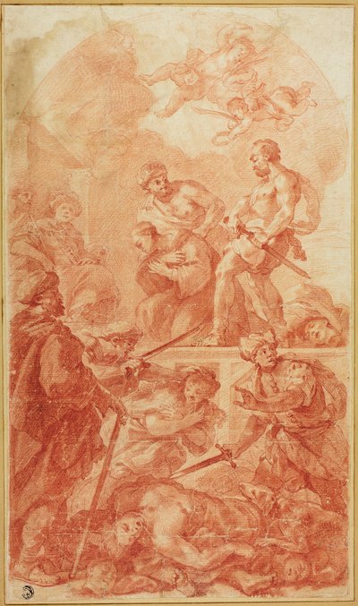 Scène de martyre - Antonio Molinari