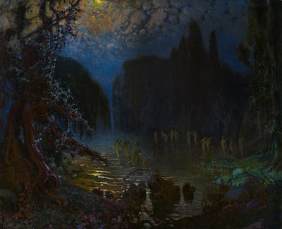 Le Bain des nymphes - Antonio Munoz Degrain