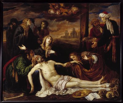 Descente de Croix ou Pietà - Antonio Pereda y Salgado