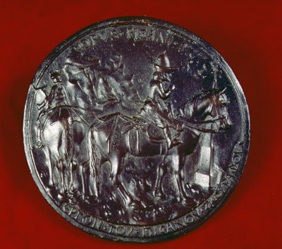 Médaille représentant Jean Paléologue VIII (d.1448) - Antonio Pisanello