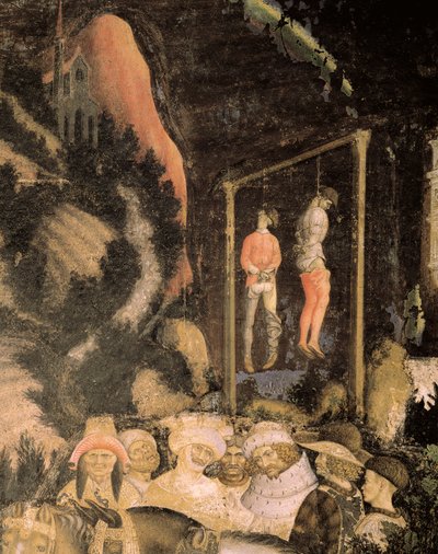Les Pendus (détail) - Antonio Pisanello