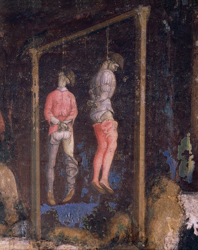 Les pendus (détail) - Antonio Pisanello