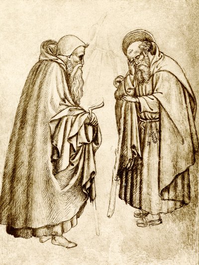 Deux moines - Antonio Pisanello