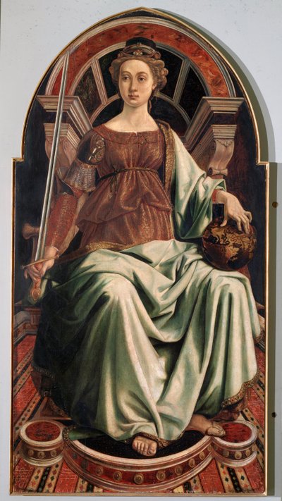 Allégorie de la Justice - Antonio Pollaiuolo