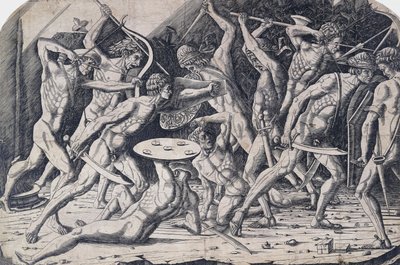 Hercule et les Géants, vers 1475-80 - Antonio Pollaiuolo