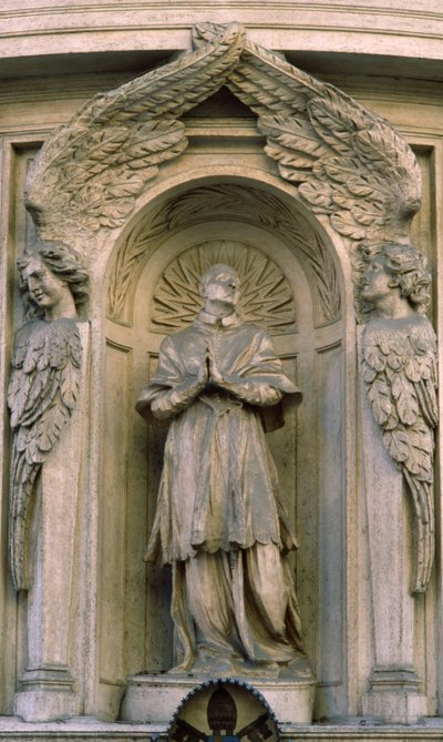 Saint Charles Borromée en prière - Antonio Raggi