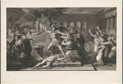 Mort de Priam - Antonio Ricciani
