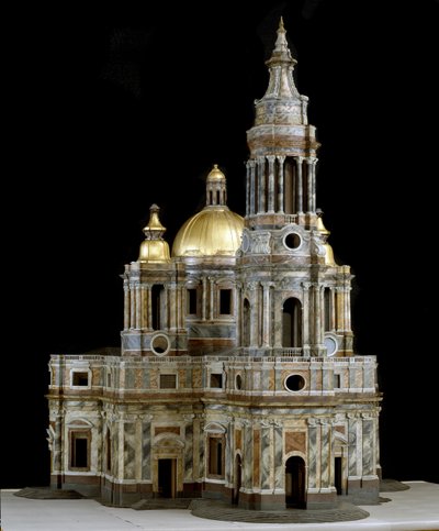 Modèle de la Cathédrale Saint-Isaac de Dalmatie à Saint-Pétersbourg - Antonio Rinaldi