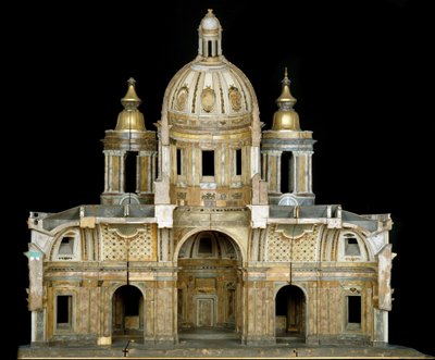 Modèle de la cathédrale Saint-Isaac de Dalmatie à Saint-Pétersbourg, 1767-69 - Antonio Rinaldi