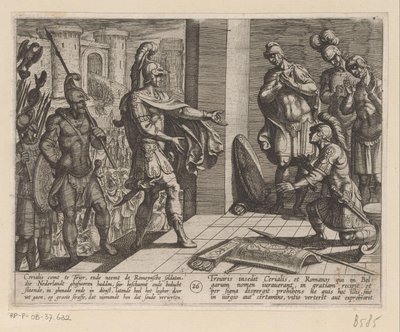 Cerialis pardonne aux soldats romains qui avaient aidé Julius Civilis
Les guerres bataves contre les Romains (titre de la série)
Batavorum cum Romanis Bellum (titre de la série) - Antonio Tempesta