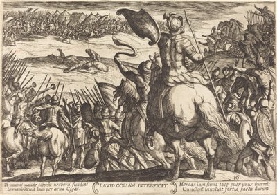 David tue Goliath - Antonio Tempesta