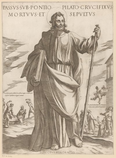 Saint Jacques le Mineur - Antonio Tempesta