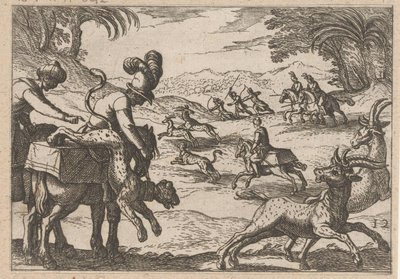 Chasse aux antilopes - Antonio Tempesta