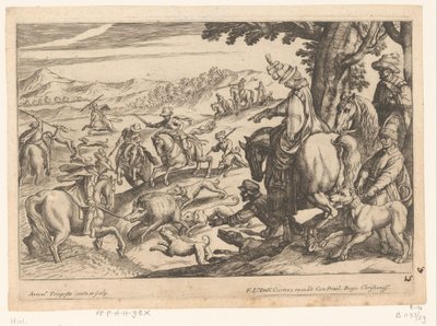 Chasse au sanglier et au cerf - Antonio Tempesta