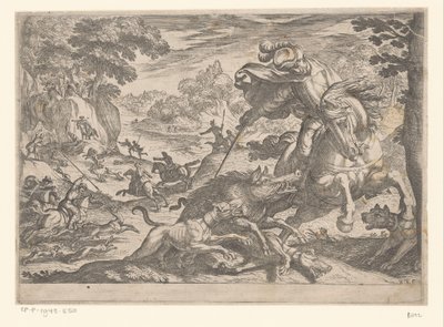 Chasse aux sangliers - Antonio Tempesta