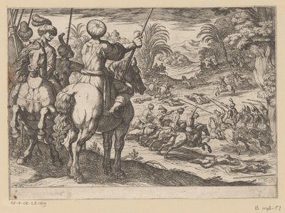 Chasse aux lions - Antonio Tempesta