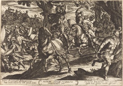 Jacob tue Absalom, fils du roi David - Antonio Tempesta