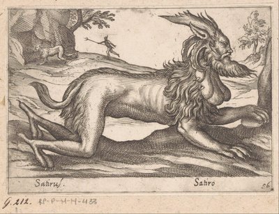 Créature monstrueuse - Antonio Tempesta