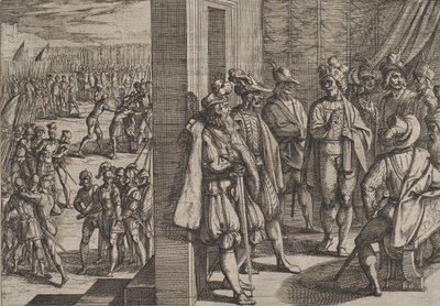 Planche 18 : Réunion secrète de Civilis avec d