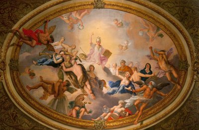 Minerve entourée des Arts et des Sciences (détail) - Antonio Verrio