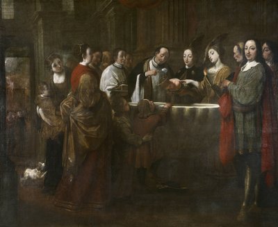 Le baptême de Saint François, vers 1729-33 - Antonio Viladomat