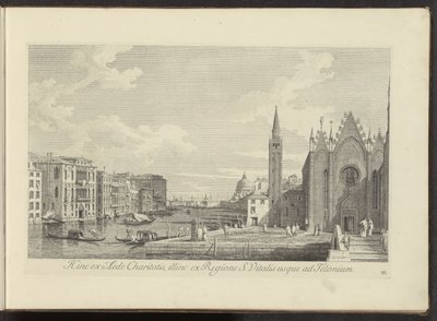 Vue sur le Canal Grande et l