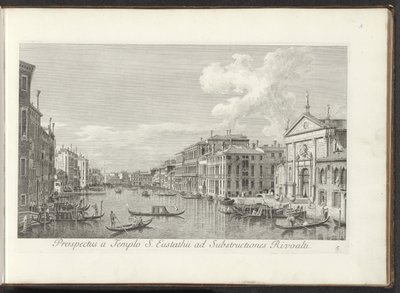 Vue du Grand Canal et de l
