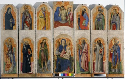 Polyptyque de Praglia, c.1448 - Antonio Vivarini