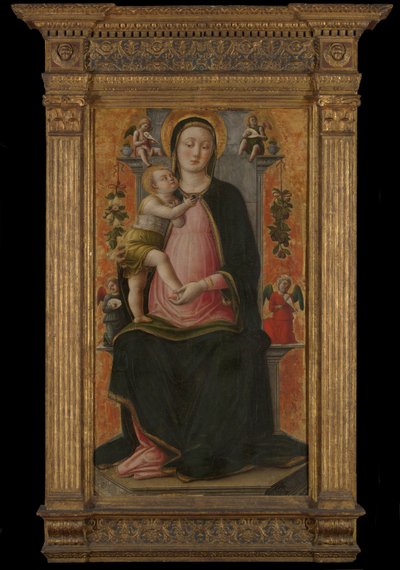 Vierge et Enfant en majesté - Antonio Vivarini