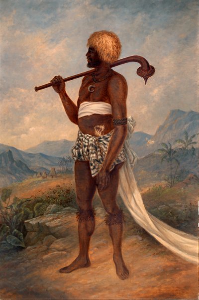 Homme fidjien, ca. 1893 - Antonio Zeno Shindler