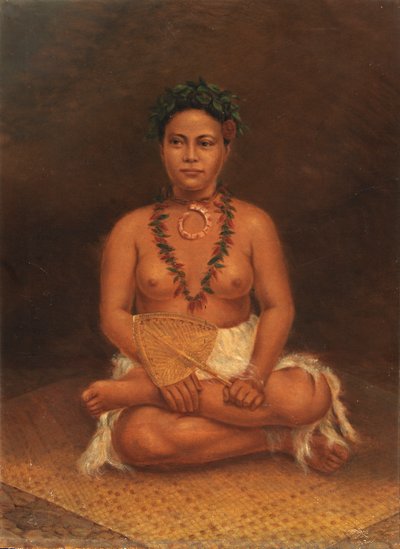 Femme samoane, vers 1890-1899 - Antonio Zeno Shindler
