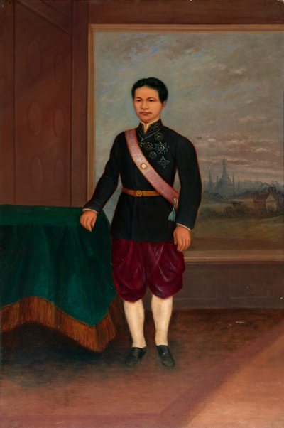 Homme siamois, vers 1890-1899 - Antonio Zeno Shindler