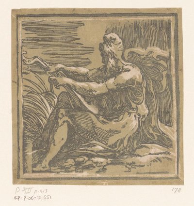 Homme avec un luth - Antonio da Trento