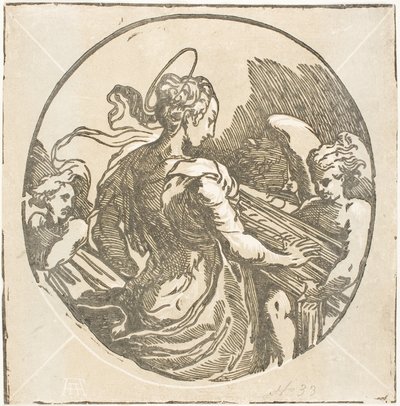 Sainte Cécile - Antonio da Trento