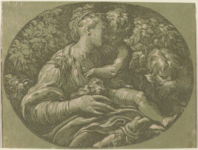 La Vierge à la rose - Antonio da Trento