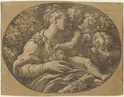 La Vierge à la Rose - Antonio da Trento