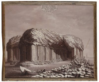Grotte de Fingal, Écosse - Antonio de Bittio