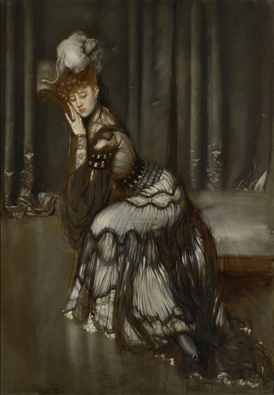 Portrait de Madame Salvator - Antonio de la Gandara