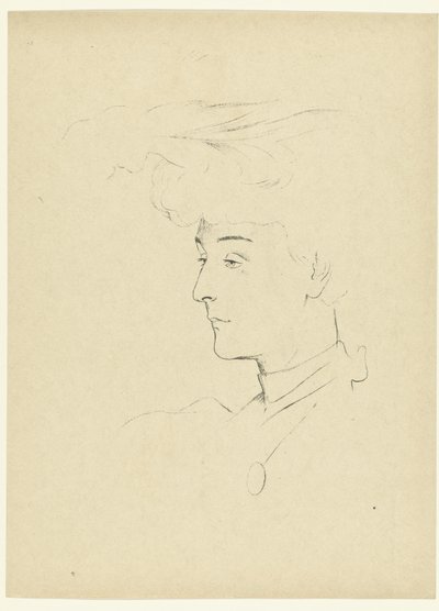 Portrait de femme - Antonio de la Gandara