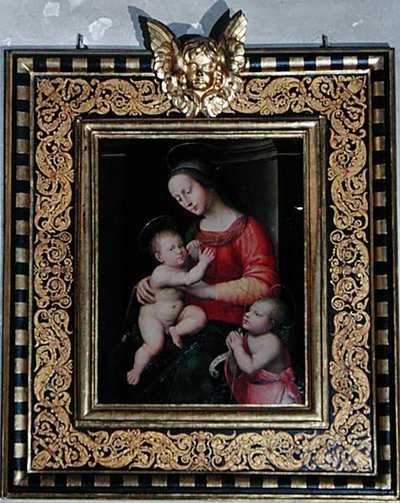 Madone et enfant avec Saint Jean-Baptiste - Antonio del Ceraiolo