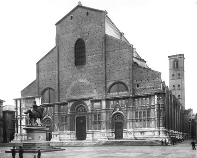 Vue de la façade de l